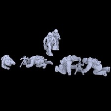 WW2 US Infantry Pacific 60mm Mortars - 1/56 28mm ideal Bolt Action Wargames