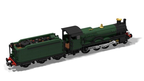 Instrukcja PDF Lokomotywa parowa Hogwart Express 7595 Hall Class 4900 MOC LEGO© Klocki - Zdjęcie 3 z 13