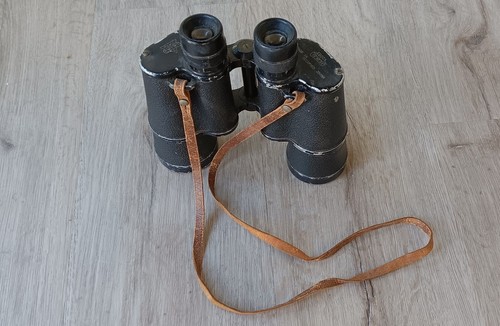 WWII Era Japanese 7X7.1 Field Glasses Binoculars TOKO Seiki Occupied Japan - Picture 3 of 12