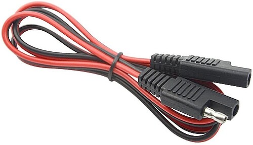 18 AWG 3 Foot SAE Quick Connect Disconnect 10 Amp Wire Harness 2 Pin Waterproof - Picture 3 of 6
