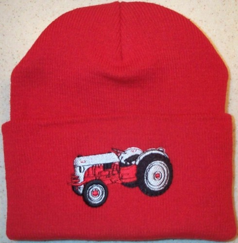 Ford 8N Tractor Embroidered Beanie (4 colors) - Picture 3 of 3