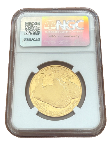 US 2007 W Gold 1 oz $50 NGC PF70UC Proof Gold Buffalo - Picture 2 of 2