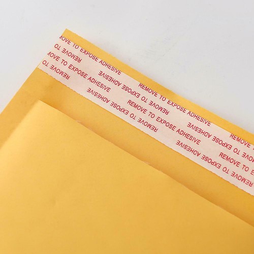 Buste imbottite buste imbottite bolla kraft gialle 10 pezzi buste spedizione autosigillanti P2E0 - Foto 8 di 9