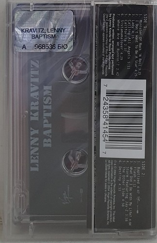 LENNY KRAVITZ - BAPTIZM (OFFICIAL UKRAINIAN RELEASE) CASSETTE, NEW SEALED - Picture 2 of 2