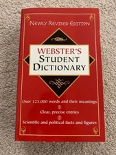 Webster's Student Dictionary (1999)