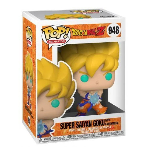 Figurine Funko Pop Dragon Ball n°948 Goku Super Saiyan Kamehameha de collection