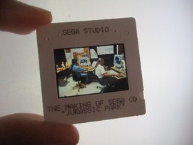 Making of Sega CD Jurassic Park Consumer Electronic Show (CES) Promo Slide