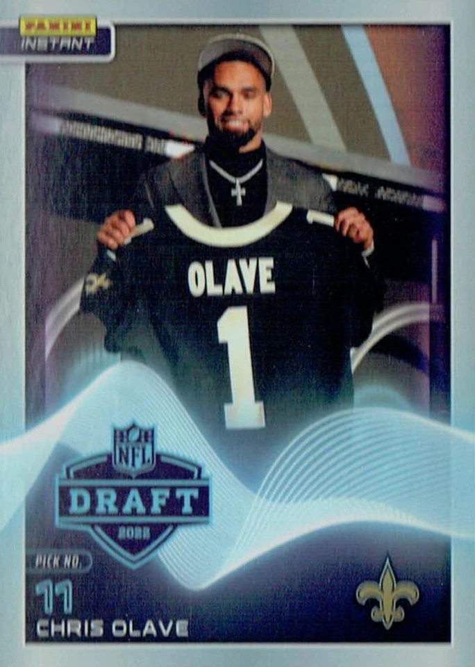 2022 Panini Instant NFL Draft Chris Olave #10