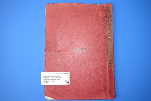 Catálogo de piezas de repuesto _ Lista de piezas _ PARTSLIST _ Honda _ CB 750 F1 _ Año 1976 - Imagen 5 de 5