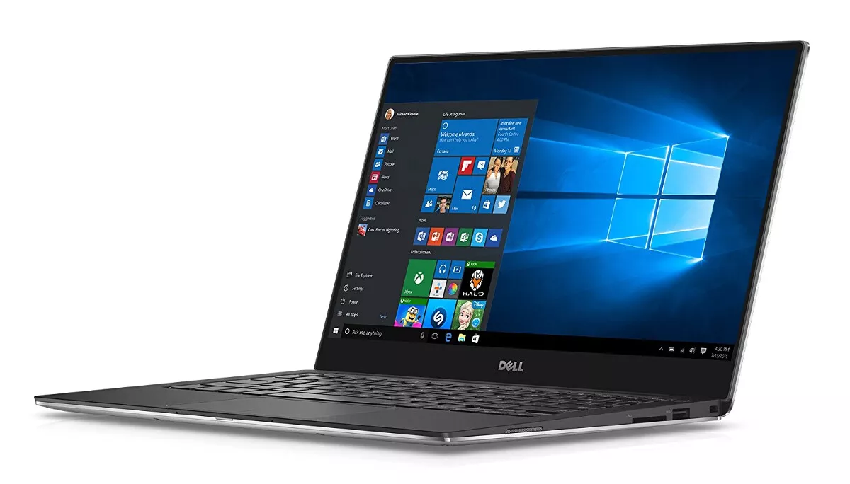 Dell XPS 13 9360 Quad Core i7-8550U 1.80 GHz 8GB RAM 256GB SSD UHD