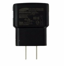 Samsung 5V/700mA Single USB Wall Charger OEM Travel Adapter - Black ETA0U60JBE