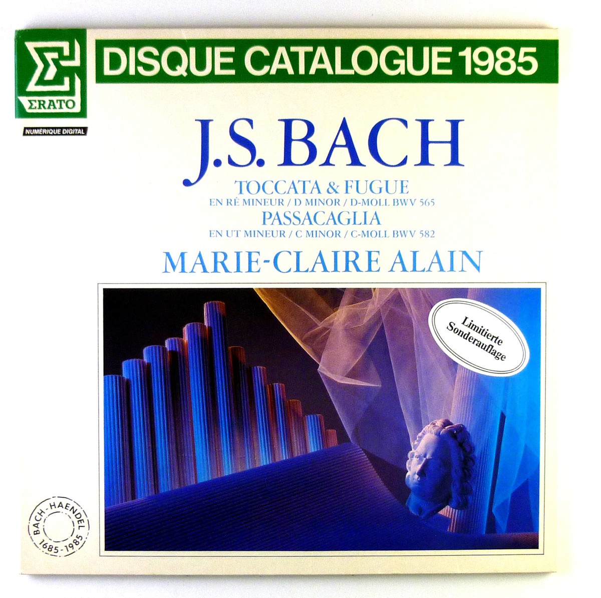 J・S・バッハ　 Toccata & Fuge LP J・S・バッハ Toccata & Fuge LP 12