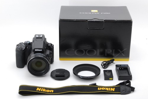 [TOP NEUWERTIG mit Box] Nikon Coolpix P950 16MP 4K Digitalkamera mit 83x Zoom JAPAN