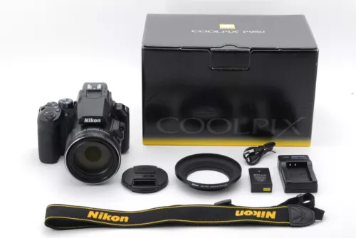 [Top MINT w/box] Nikon Coolpix P950 16MP 4K Digital Camera with 83x zoom JAPAN
