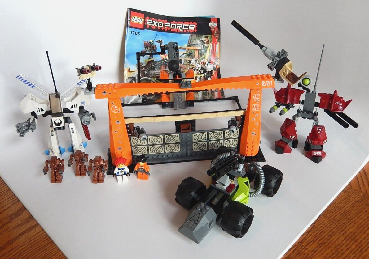 Lego 7705 Gate Assault Exo-Force 100% Complete | eBay