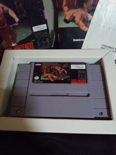 Pit Fighter Super Nintendo Game Cartridge With Box And Instruction Booklet - Picture 2 of 8
