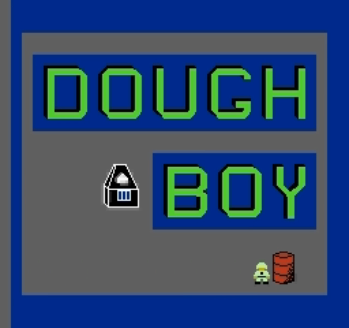 KEMCO DOUGH BOY ダウ・ボーイ Dough Boy Kemco pre-owned Nintendo Famicom NES Tested | eBay