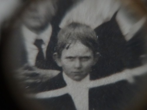aNTIQUE PHOTOGRAPH BASKET DINNER AT HAM COX IN BARTONS BLACK & WHITE neocurio - Picture 5 of 7