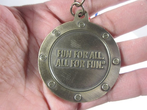 Carnival Cruise Lines ship Fun For All All For Fun promo medal with lanyard - Picture 3 of 4