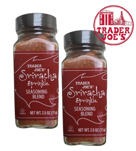 2 Packs Trader Joe's Sriracha Sprinkle Seasoning Blend NET WT 2.5 OZ Each