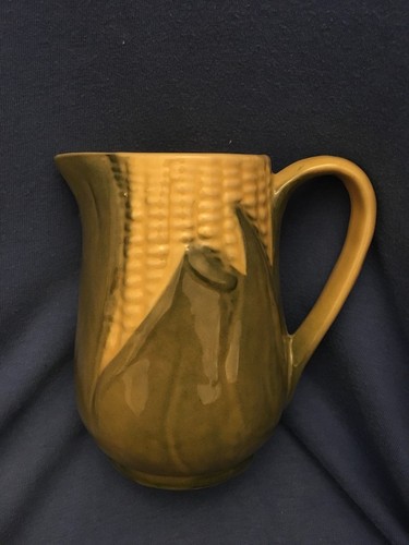 Vintage SHAWNEE Corn King Creamer #70 Cream Pitcher Queen EUC Art Pottery - Picture 2 of 9