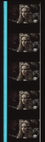 Alice in Wonderland 2010 35mm Film Cell strip very Rare var_b - 第 22/77 張圖片