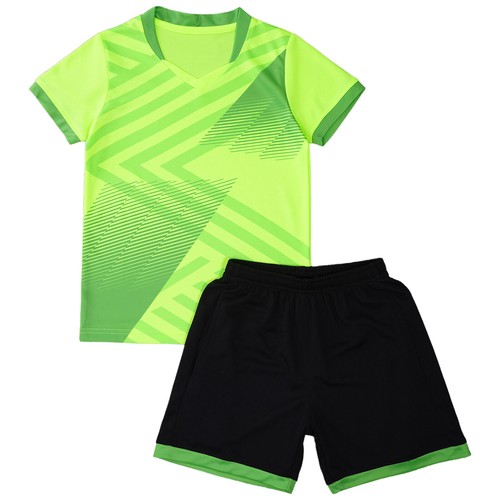 Kids Boys Outfits Suit Uniform Children Sports Set Drawstring Tracksuit Soccer - Picture 9 of 53
