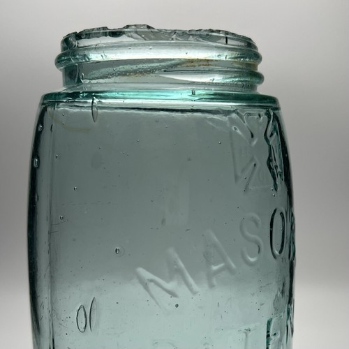 Vintage Hero Fruit Jar Company HFJC Mason's Quart Jar Patent Nov. 30th 1858 #78 - Picture 13 of 19