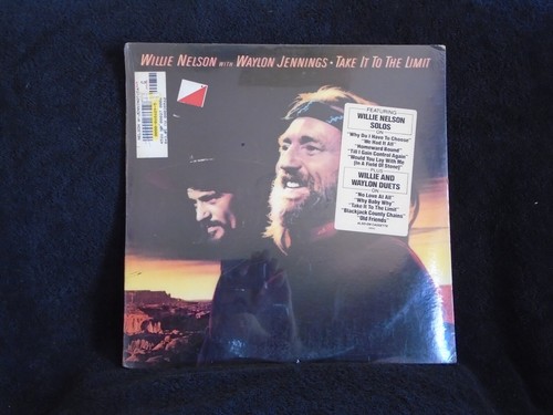 WILLIE NELSON / WAYLON JENNINGS, Take It To Limit USA New Sealed Old Stock LP - Picture 2 of 4