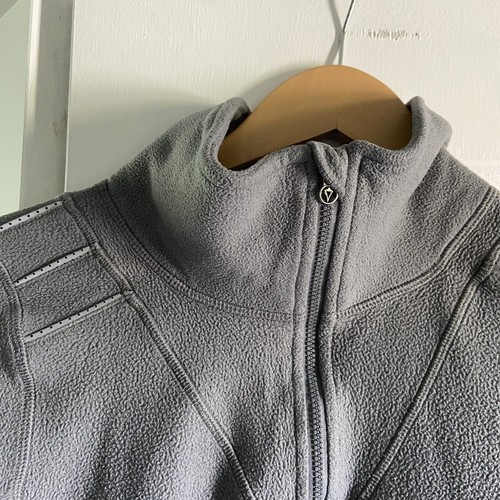 Ivivva Lululemon Fleece Herringbone 1/2 Zip Pullover EUC 10 - Picture 2 of 8