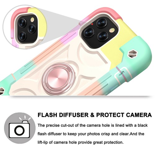 For iPhone 15 14 13 12 11 Pro XS XR 7 8 Case Hybrid Heavy Duty Shockproof Cover - Picture 11 of 35