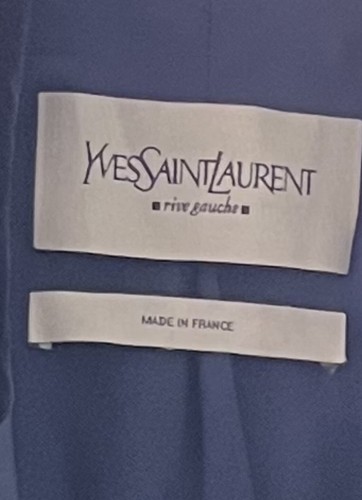 Vintage Yves Saint Laurent Velvet Jacket Blazer Size US M /France F42 Women’s - Picture 17 of 18
