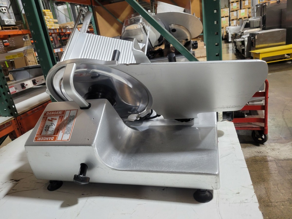 イタリア製 メデューサオロ 925シルバー製 AER MACCHI 複葉機 Bizerba SE12 Manual Commercial Deli Meat Slicer | eBay