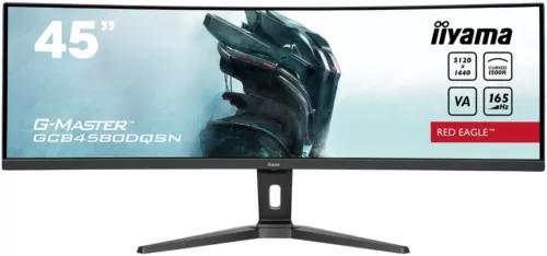 iiyama G-MASTER RED EAGLE CURVED Gaming monitor 45" usb-c 5120 x 1440 pix