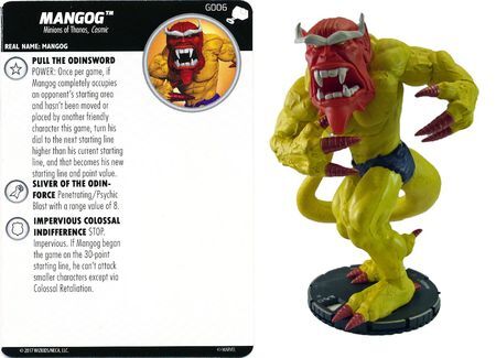 Mangog #G006 The Mighty Thor Marvel Heroclix New Marvel: The Mighty Thor - Picture 1 of 1