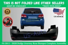 Fit 2011 - 2020 Dodge Journey Rear Bumper Complete Assembly C1100924-A