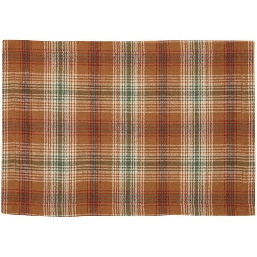 Park Designs Kincaid Plaid Placemats ~~ Set of 4 ~~ Autumn Must-Have - Picture 2 of 2