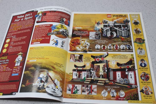 Lego 2011 Shop at Home January Catalog -52 pages - Ninjago Spinjitzu Dojo Cover - Picture 3 of 15