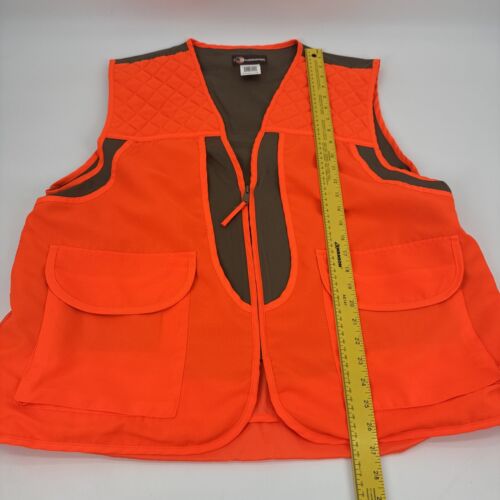 Bushmaster Sportswear Hunting Vest Blaze Orange/Olive Size XL - Picture 6 of 7