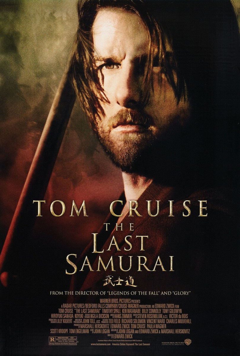 THE LAST SAMURAI MOVIE POSTER 2 Sided ORIGINAL FINAL Version