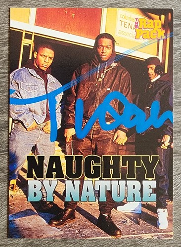 Treach of Naughty By Nature Signed The Rap Pack Card #88 Hip Hop LEGEND RAD - Picture 7 of 9