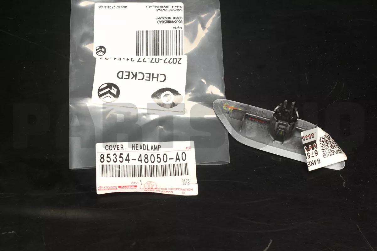 8535448050A0 Genuine Toyota COVER HEADLAMP 85354-48050-A0 | eBay