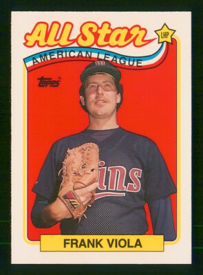 FRANK VIOLA ALL-STAR 1989 TOPPS TIFFANY 89 NO 406 NRMINT+        17185
