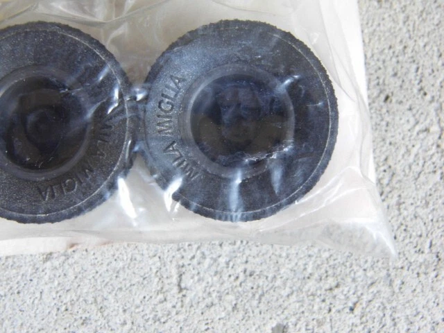 2 пары винтажных трассовых автомоделей Mila Miglia 513 Cheater slicks & Mag. ступицы шины новые из старых запасов - Изображение 3 из 4