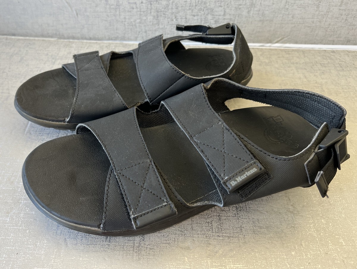 Dr. Martens Crewe Sandal Unisex Blac Adjustable Strap Sport Dr. Martens Crewe Sandal Unisex Blac Adjustable Strap Sport