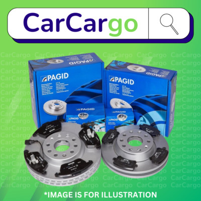 PAGID GENIUNE FRONT & REAR BRAKE DISC & PADS FOR Opel Astra 1.6 i 1993-1998