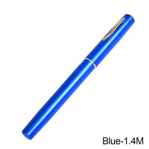 1.4/1.6M Mini Pen Fishing Rod Retractable Pocket Ice Fishing Pole Ultra-Light - Photo 24 sur 27
