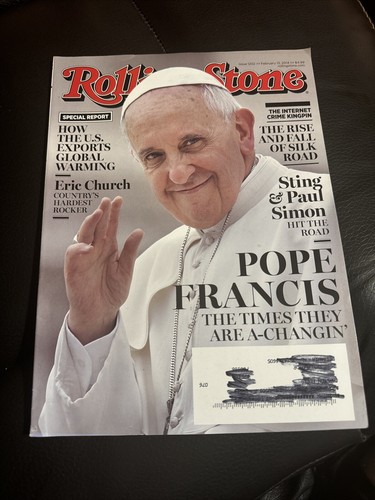 Rolling Stone Magazine | February 13, 2014 | #1202 | Pope Francis | Paul Simon