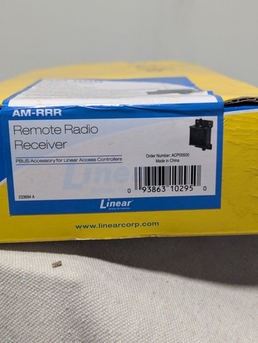 Linear Access AM-RRR ACP00500 REMOTE RADIO RECEIVER - NEW in Box - Zdjęcie 5 z 8