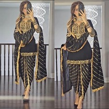 SALWAR KAMEEZ PAKISTANI INDIAN WEDDING PARTY WEAR DRESS BOLLYWOOD SUIT SHARARA